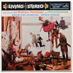 LSC-2084 - Rossini-Respighi - La Boutique Fantastique - Ibert - Divertissement ~ Boston Pops, Fiedler