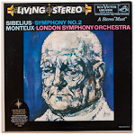 LSC-2342 - Sibelius - Symphony No. 2 ~ London Symphony Orchestra, Monteux