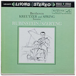 LSC-2377 - Beethoven - “Kreutzer” And “Spring” Sonatas ~ Rubinstein - Szeryng