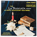 LSC-2561 - Verdi - La Triviata (Highlights) ~ Moffo - Tucker - Merrill - Previtali