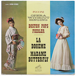 LSC-2604 - Puccini - Opera Without Singing - La Boheme - Madame Butterfly ~ Boston Pops - Fiedler