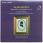 LSC-2636 - Mozart - Concerto No. 17 - Schubert - Impromptus Nos. 3 And 4 ~ Rubinstein - Wallenstein