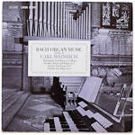 LSC-2649 - Bach Organ Music, Vol. 2 ~ Carl Weinrich